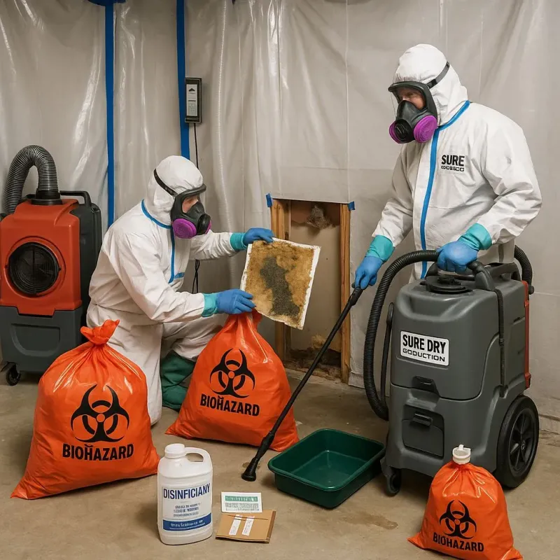 Contaminated Water Handling Protocols process in Wilson, OK