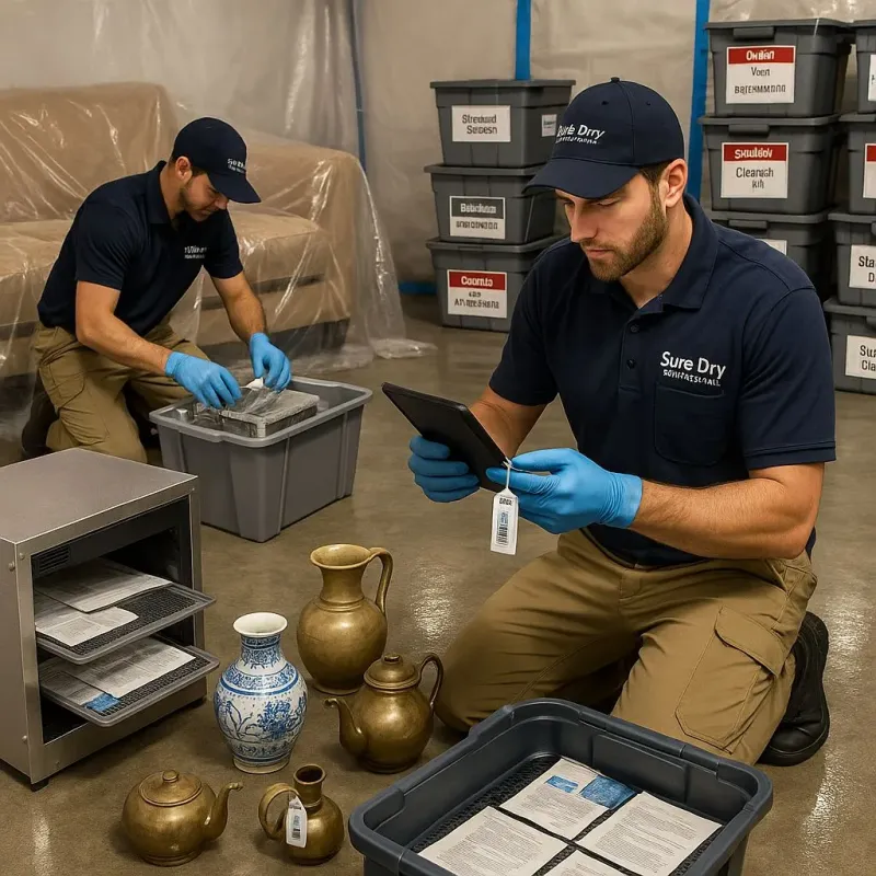 Content Protection and Restoration process in Wilson, OK